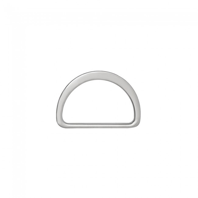 Alloyed Flat D Buckle detail view