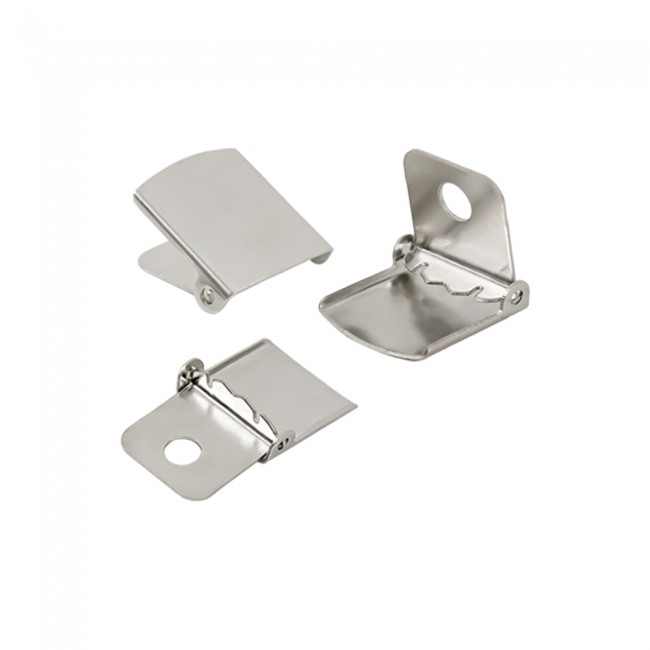 Hat Buckle in Brass detail view