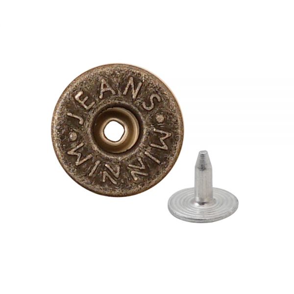 Hollow Cap Jean Button - wholesale from Ata Buttons