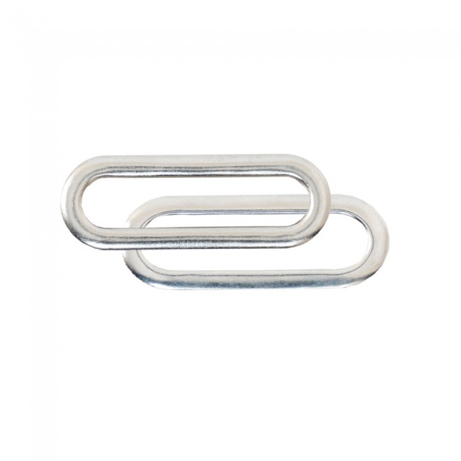 Oval Eyelets in Brass detail view