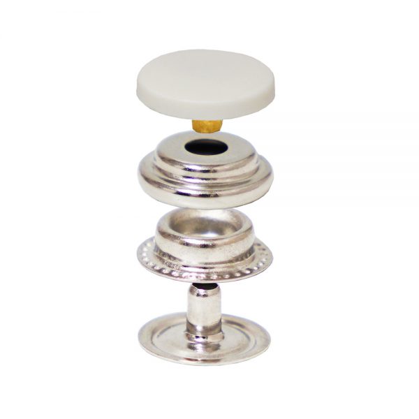 Press Snap Button with Nylon Cap detail view