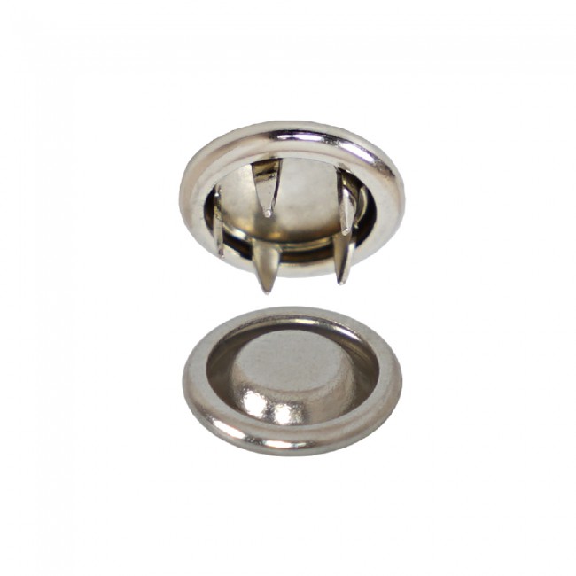 Prong Snap Button Rivet detail view