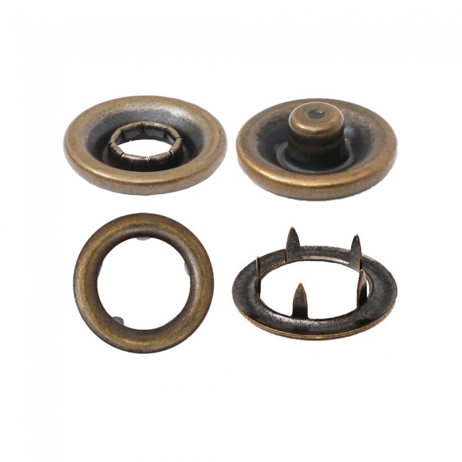 Prong Snap Button With Long Leg detail view