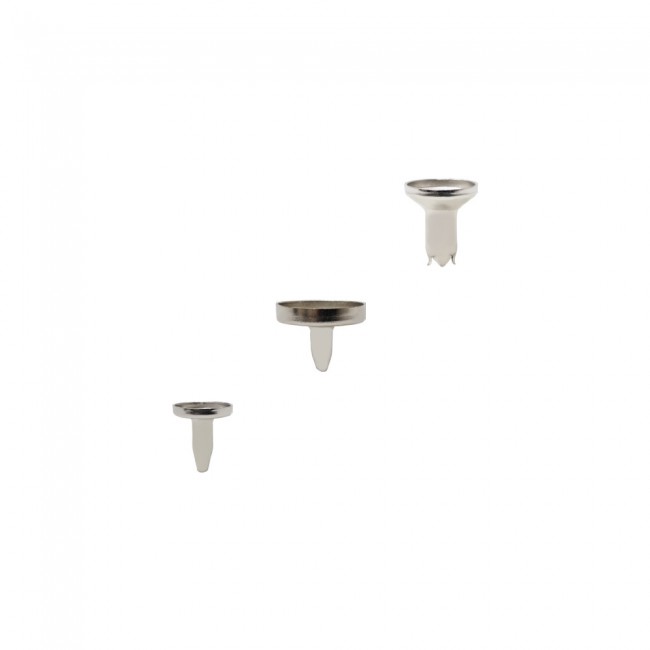 Rivet Metal Backs detail view