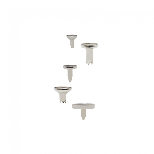 Rivet Metal Backs detail view