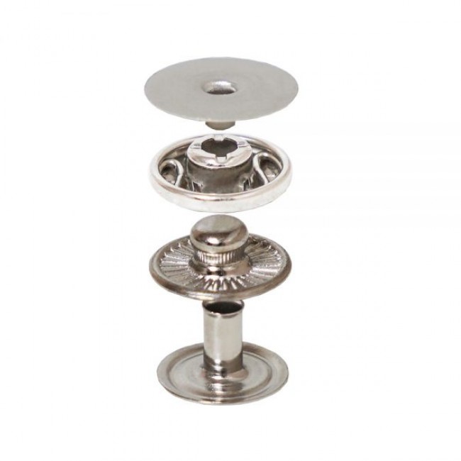 Spring Snap Button with Hidden Cap detail view