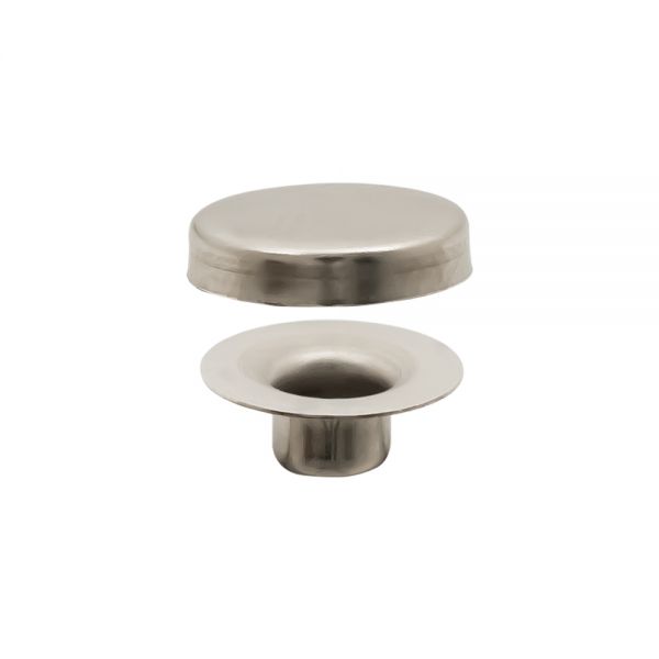Stainless Cap and Inner Rivet - wholesale from Ata Buttons