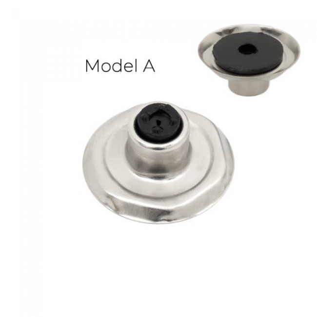 Stainless Jean Button Metal Backs and Caps detail view