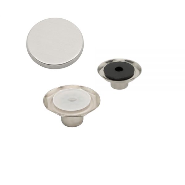 Stainless Jean Button Metal Backs and Caps - Jean Buttons by Ata Buttons