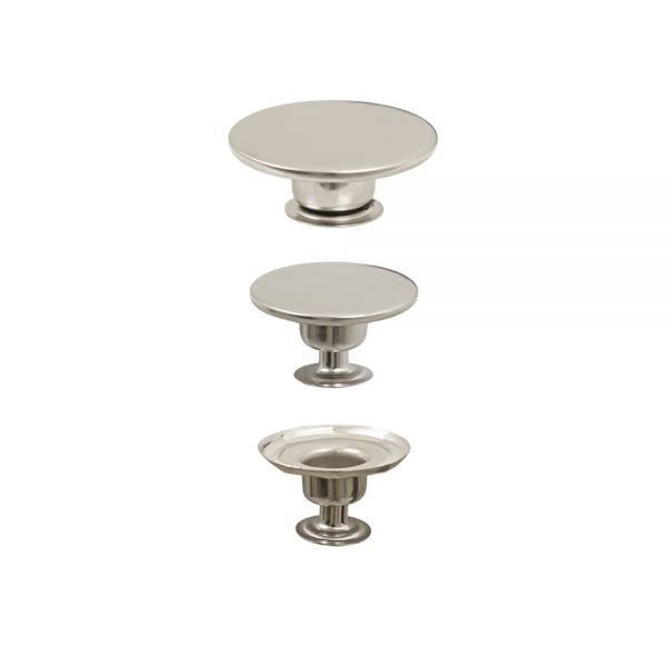 Stainless Movable Jean Buttons and Metal Backs - wholesale from Ata Buttons