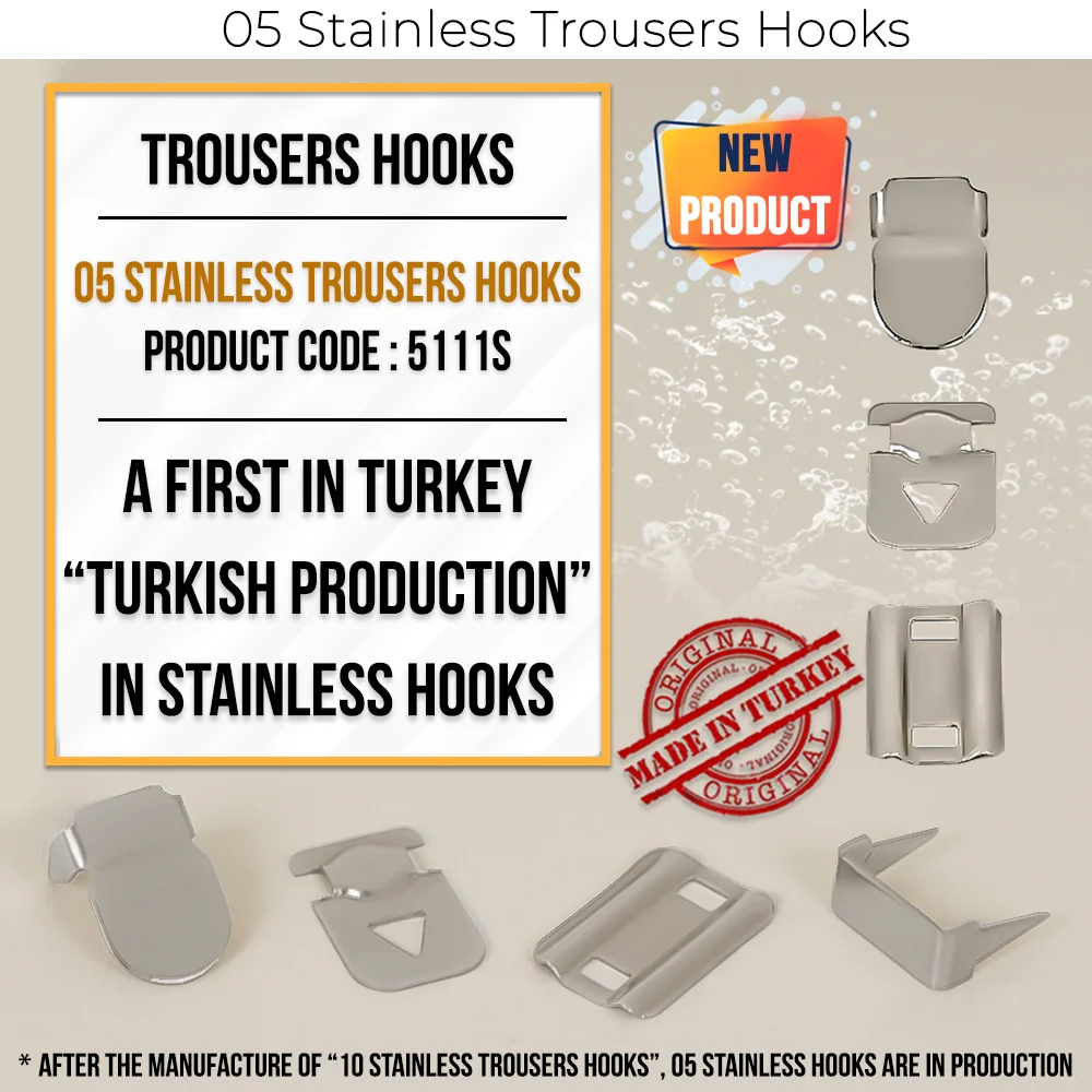 New Production - 05 Stainless Trousers Hooks