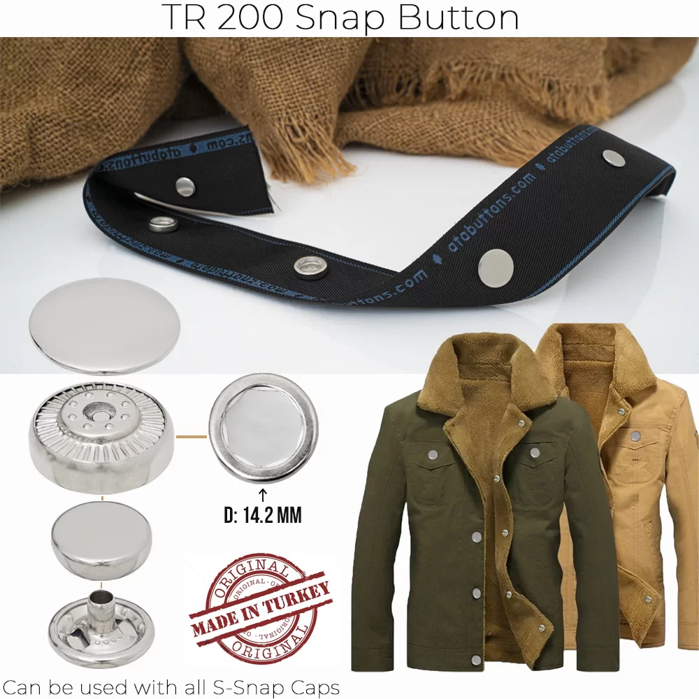 New Production - TR 200 Snap Button