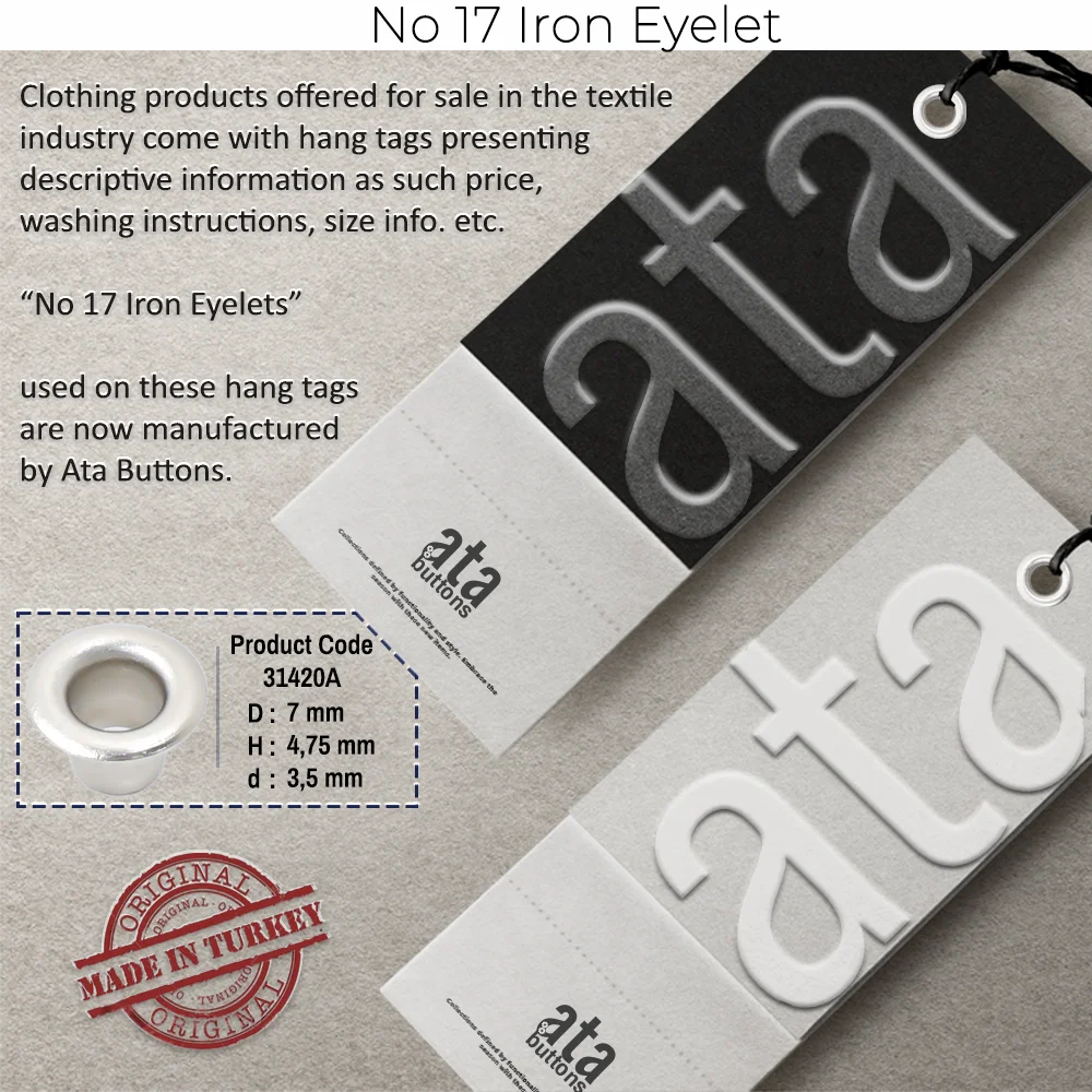 New Production - No 17 Iron Eyelet