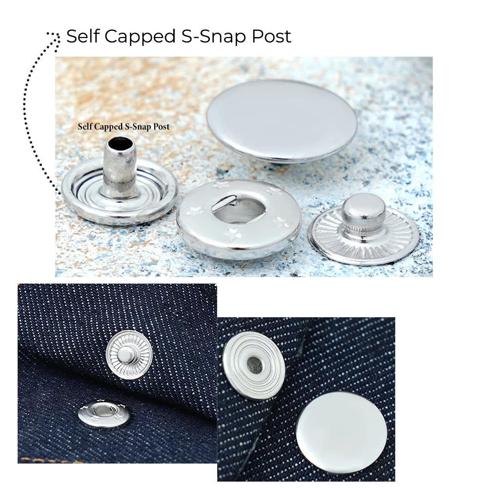 New Production - Self Capped Spring Snap Post