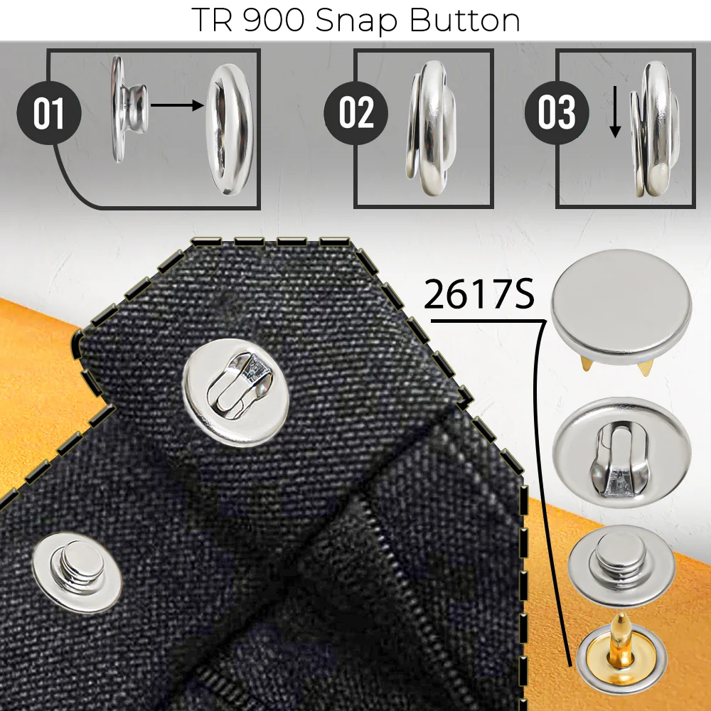 New Production - TR 900 Snap Button