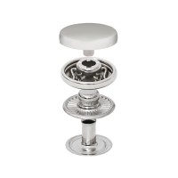 Stainless Plastic Cap Spring Snap Button Stainless Plastic Cap Spring Snap Button