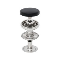 Stainless Plastic Cap Spring Snap Button Stainless Plastic Cap Spring Snap Button