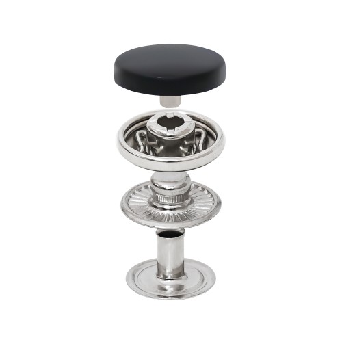 Stainless Plastic Cap Spring Snap Button Stainless Plastic Cap Spring Snap Button