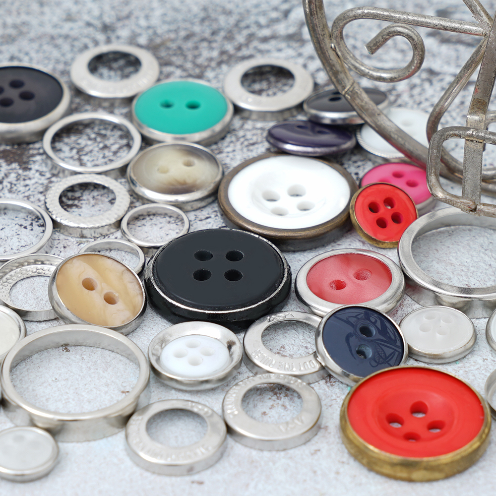 Brass Rings for Polyester Buttons